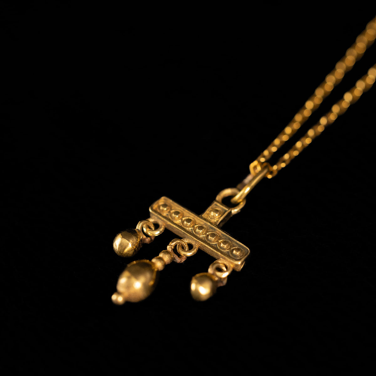 Evenness | Collier pendentif - Brass