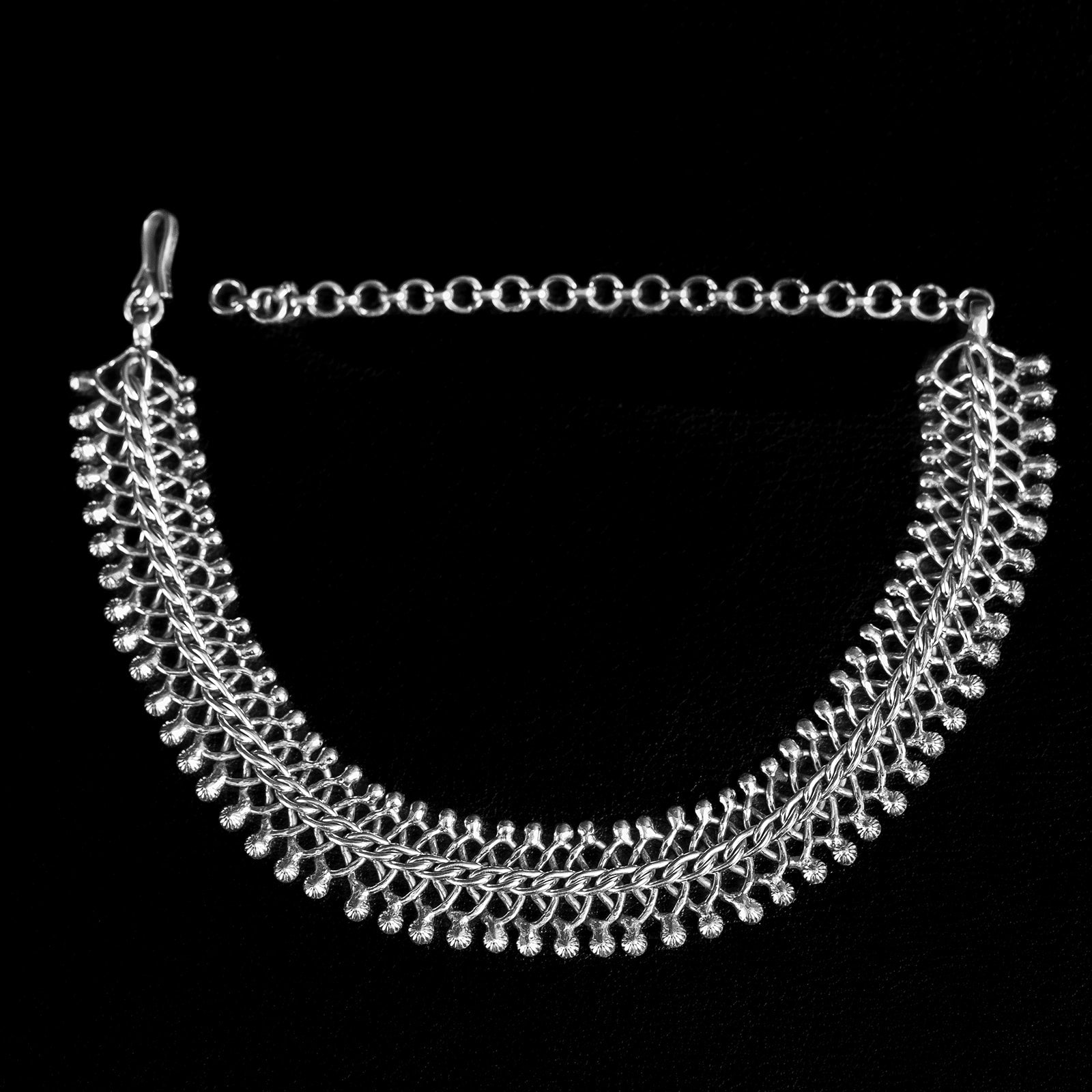 Interwoven Metal | Necklace - 925 Silver