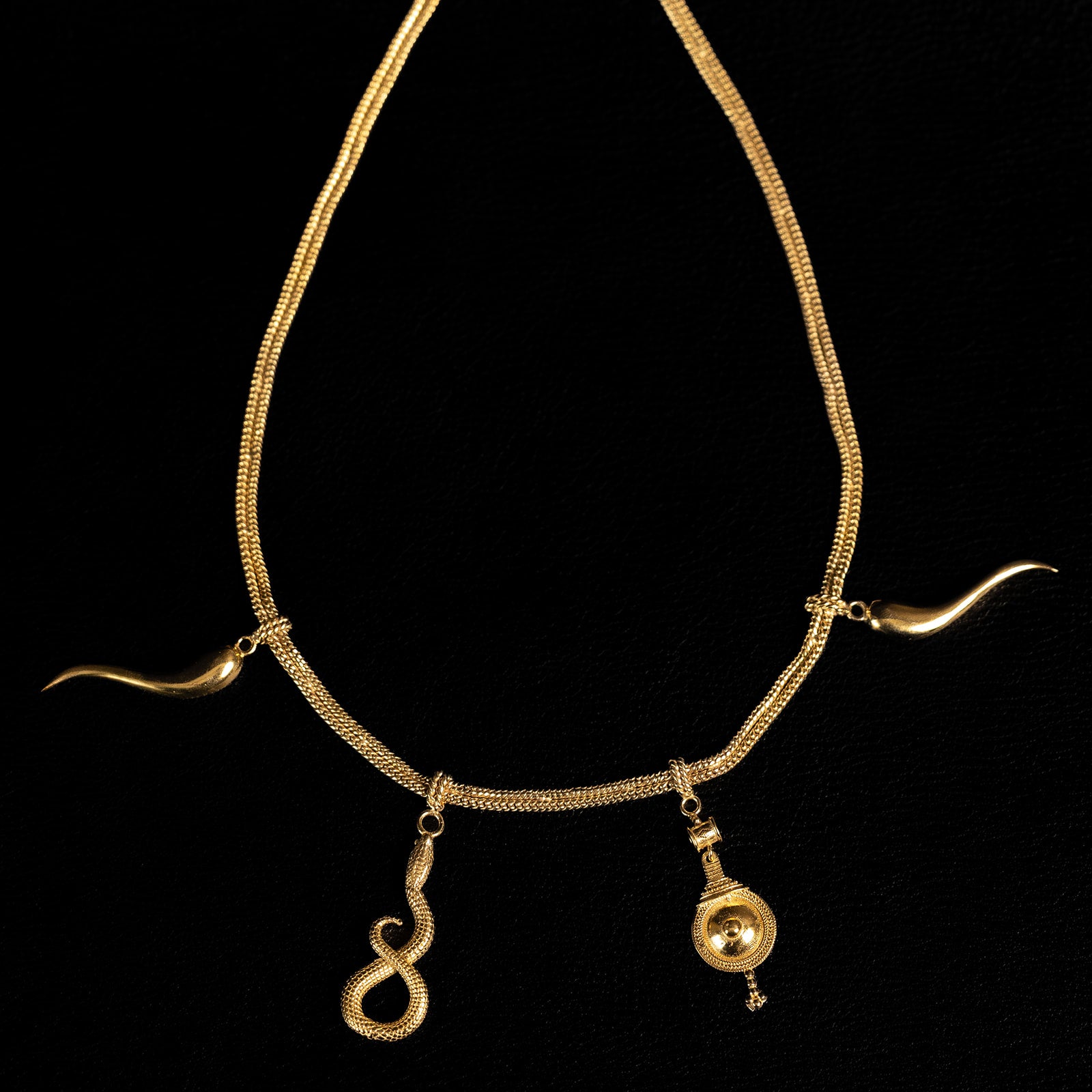 Charm | Collier Talisman - Laiton