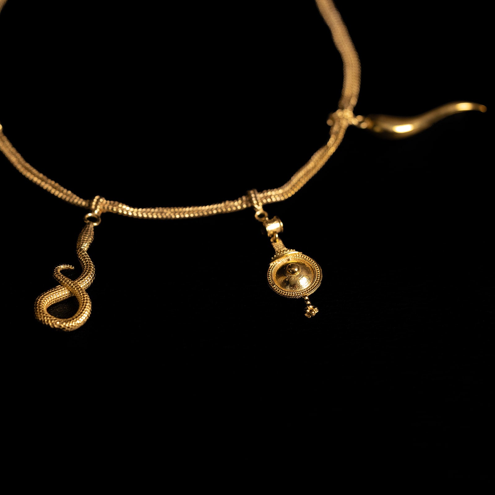 Charm | Collier Talisman - Laiton