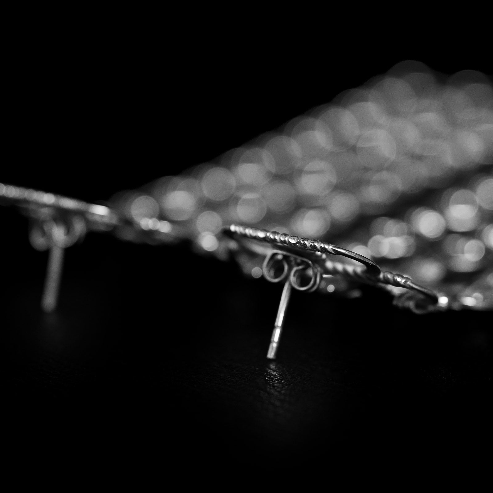 Interwoven Metal | Boucles d'oreilles - Argent 925