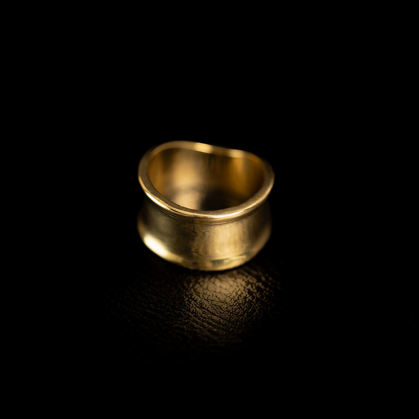 Sculped Curve | Bague - Laiton