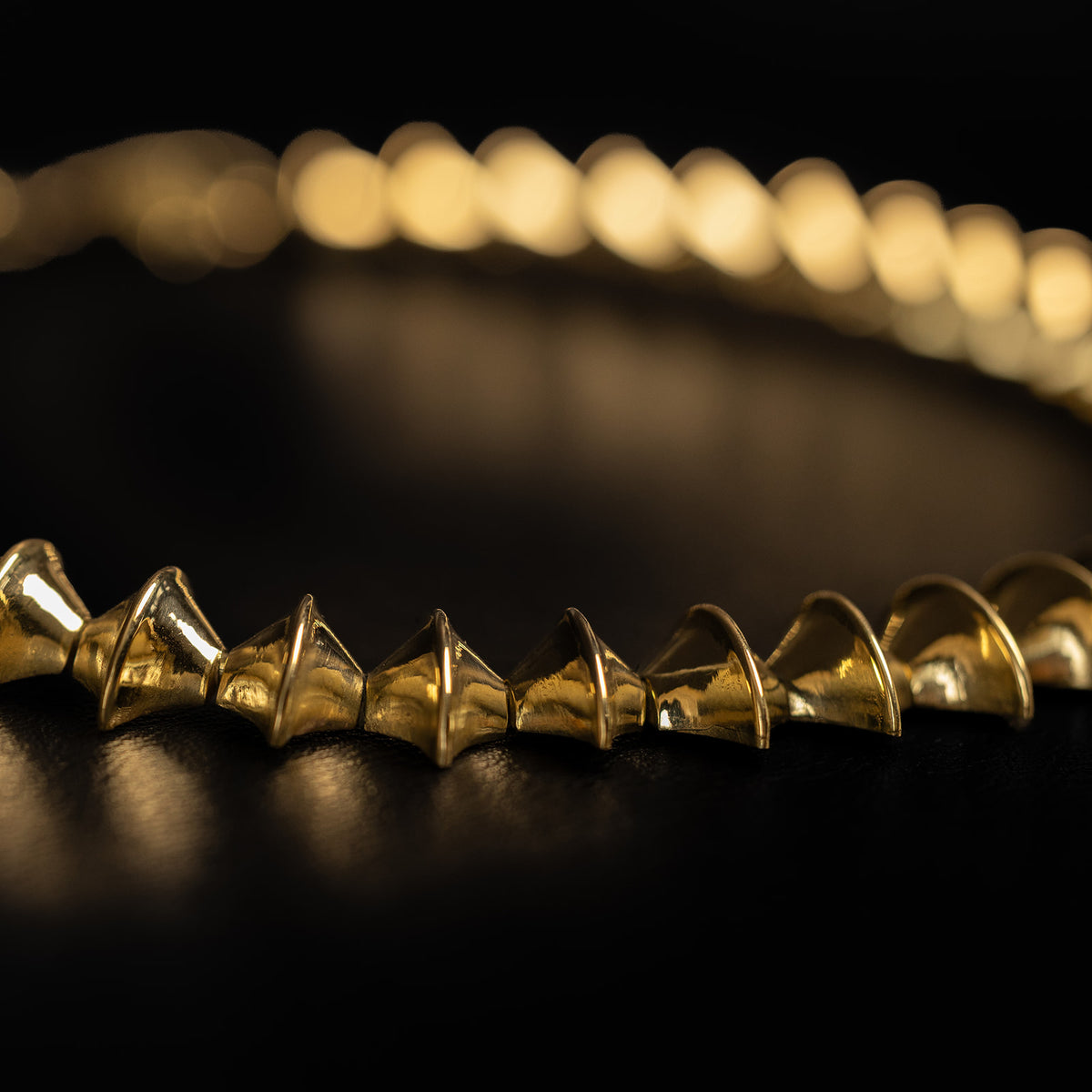 Reptilian | Collier - Laiton