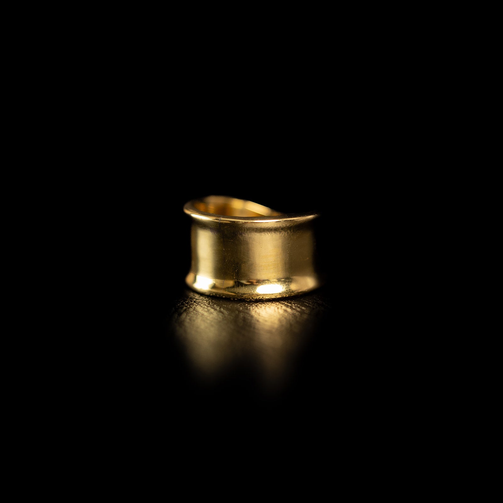 Sculped Curve | Bague - Laiton