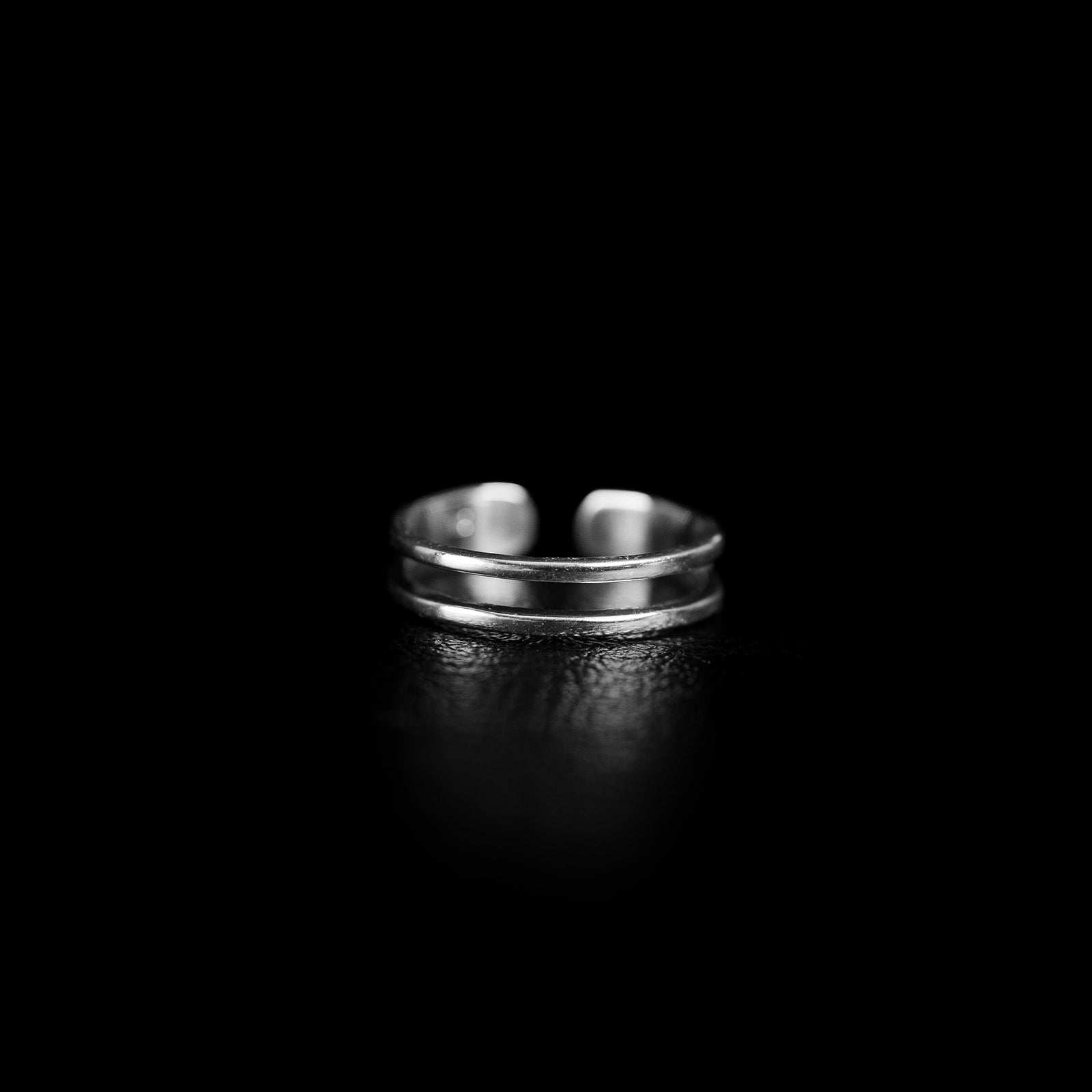 Duet | Toe Ring - 925 Silver