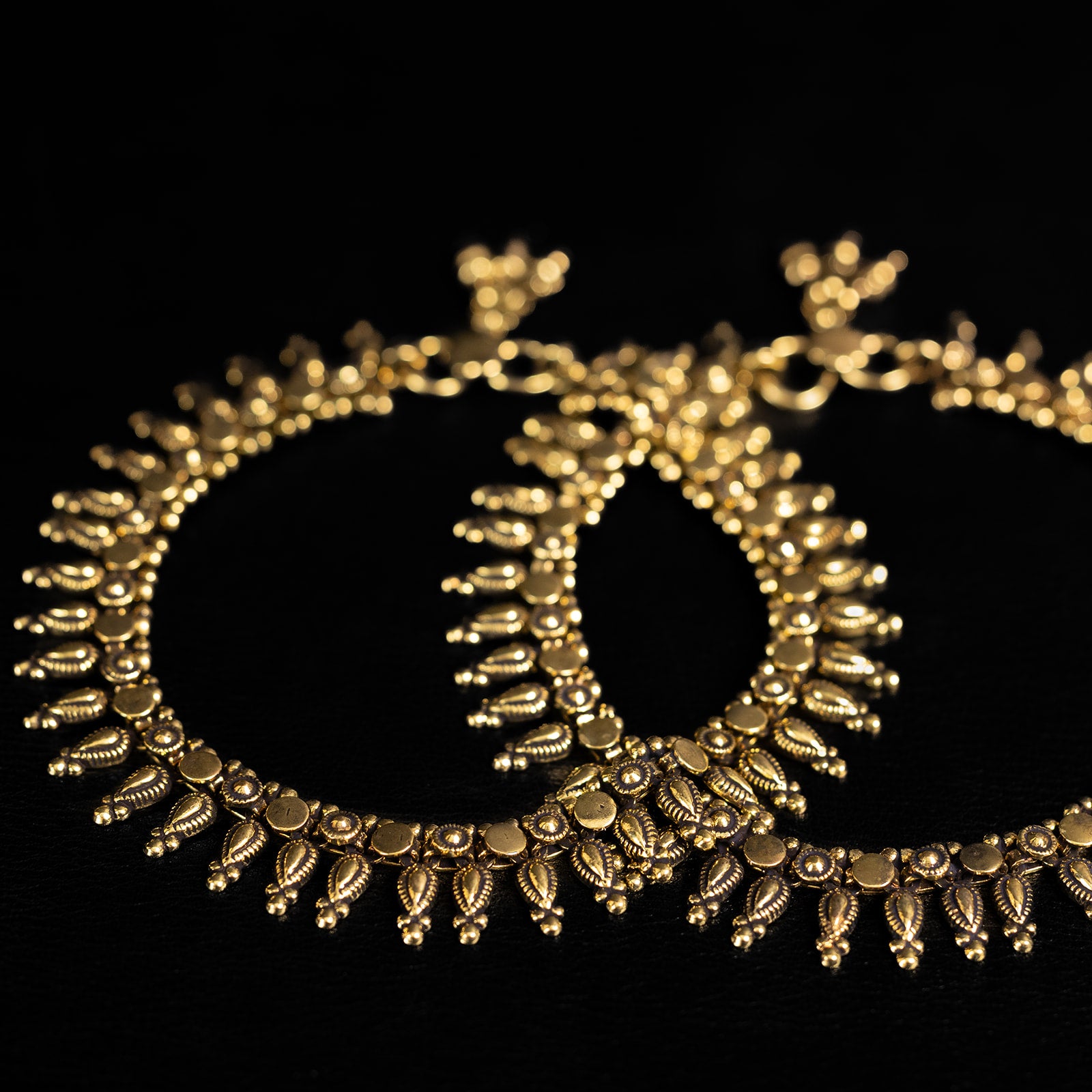 Dakini | Anklet - Brass - NOIR KĀLA