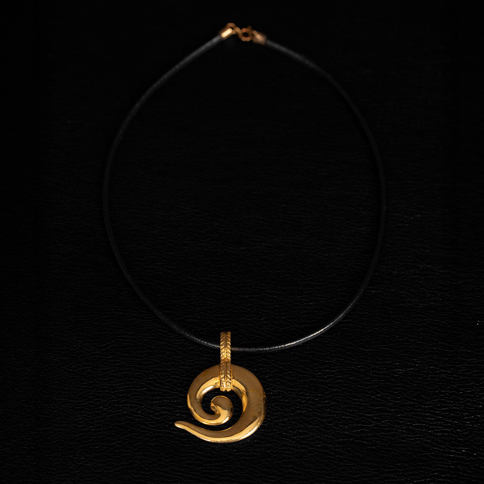 Spirale | Pendant Necklace - Brass
