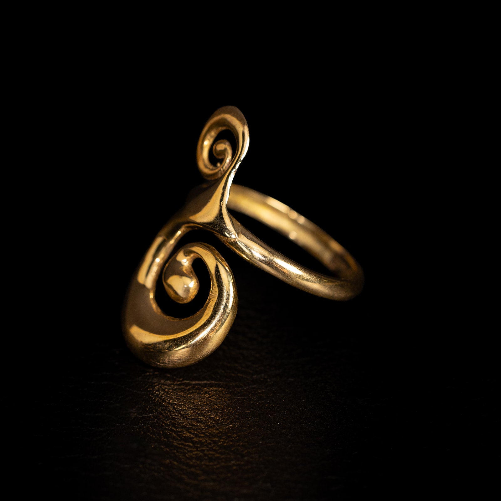Spirale | Ring – Brass