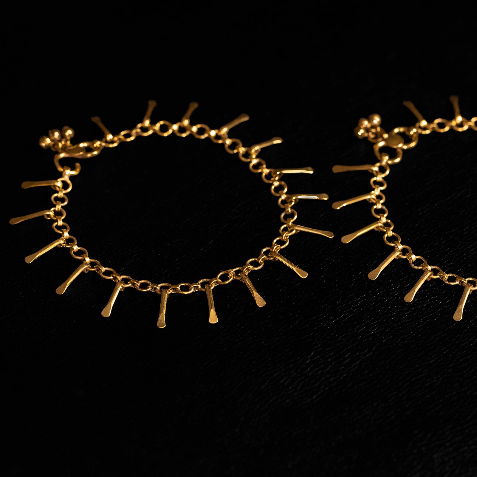 Daughter of the Sun | Anklet - Brass