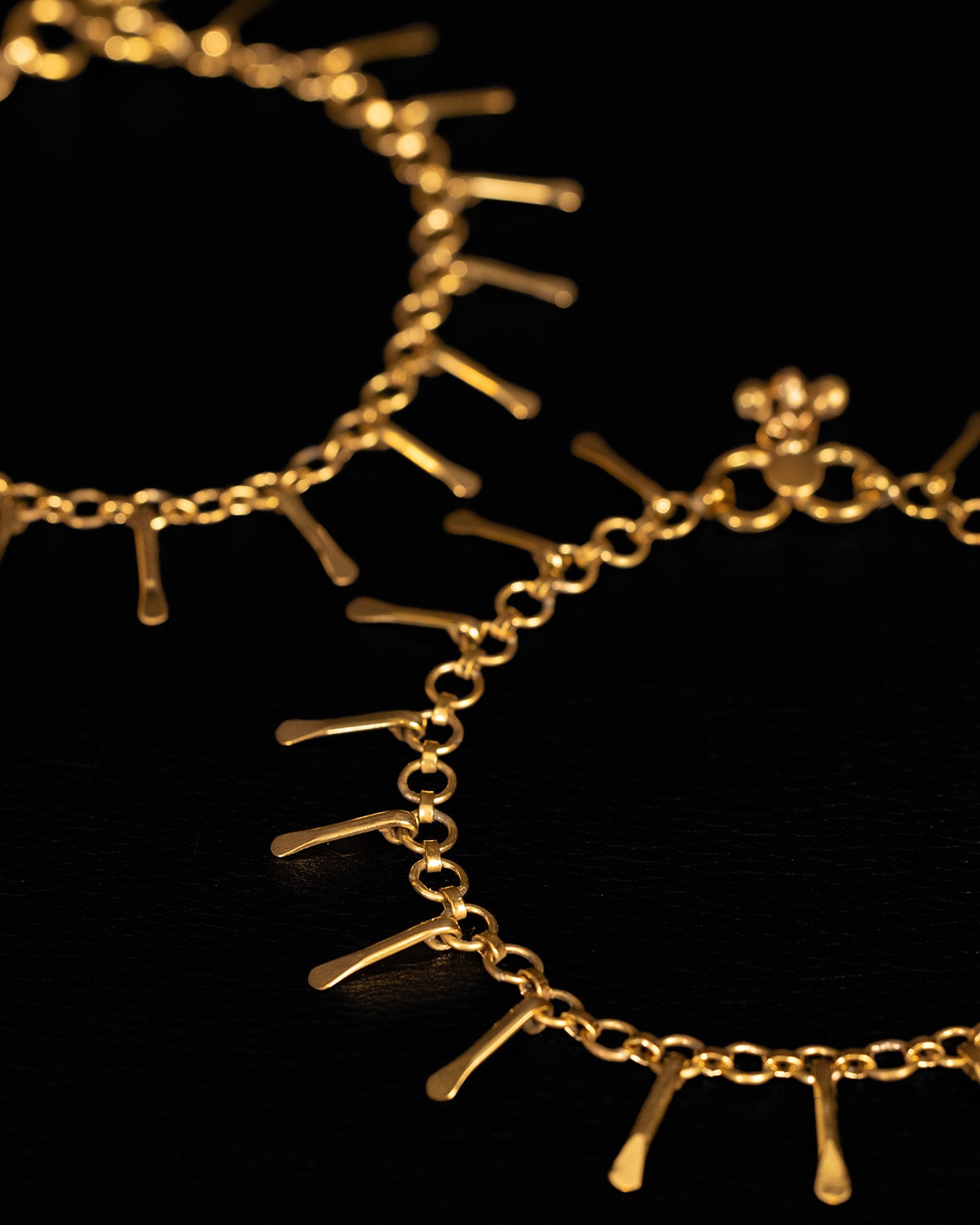 Daughter of the Sun | Anklet - Brass