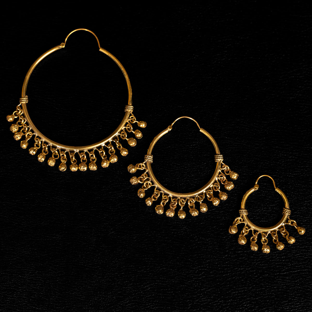 Wind Womxn | Boucles d'oreilles créoles - Laiton 