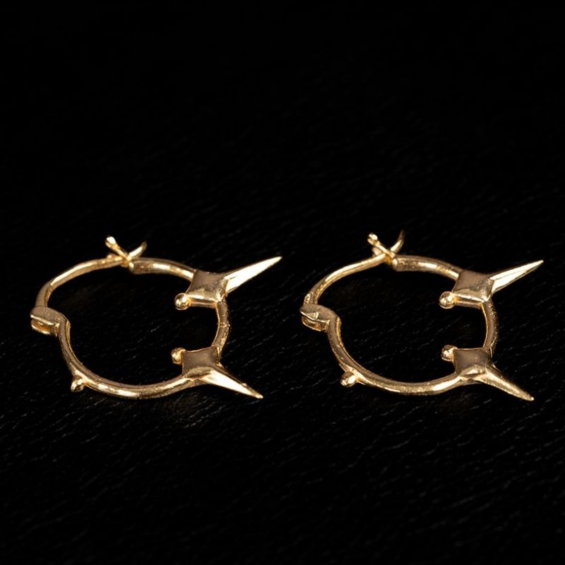 Eve | Hoop Earrings - Gold - NOIR KĀLA