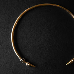 Xeyna Torque | Collier - Laiton