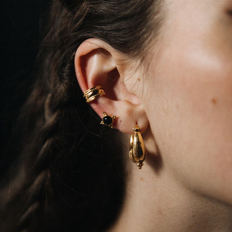 Hyas | Hoop Earrings - Gold