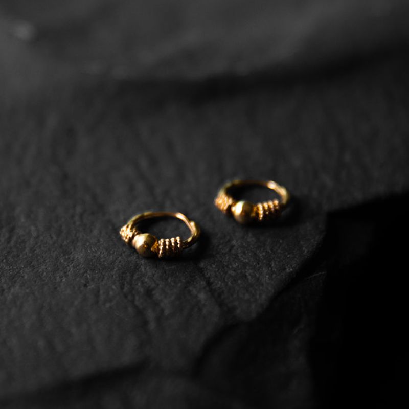 Ati | Hoop Earrings - Gold