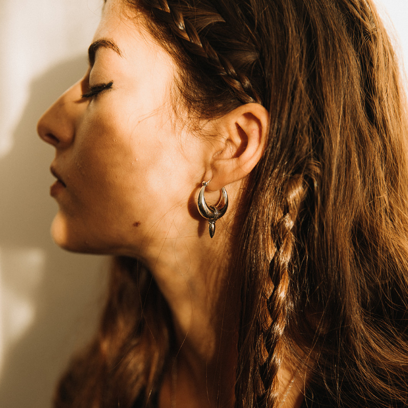 Kāla | Hoop Earrings