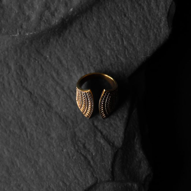 Agartha | Ring - Brass – NOIR KĀLA